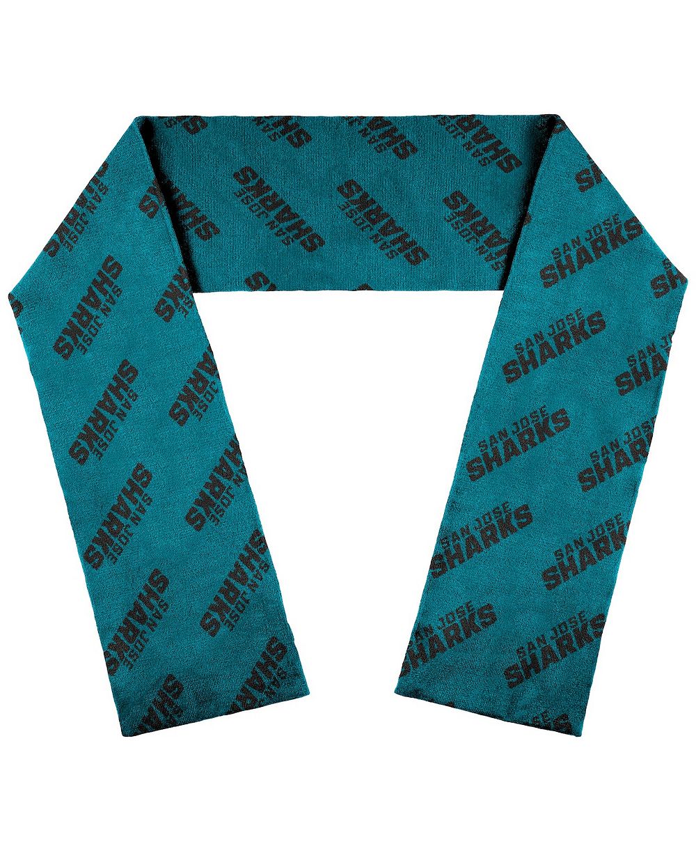 Шарф WEAR by Erin Andrews San Jose Sharks Team Wordmark