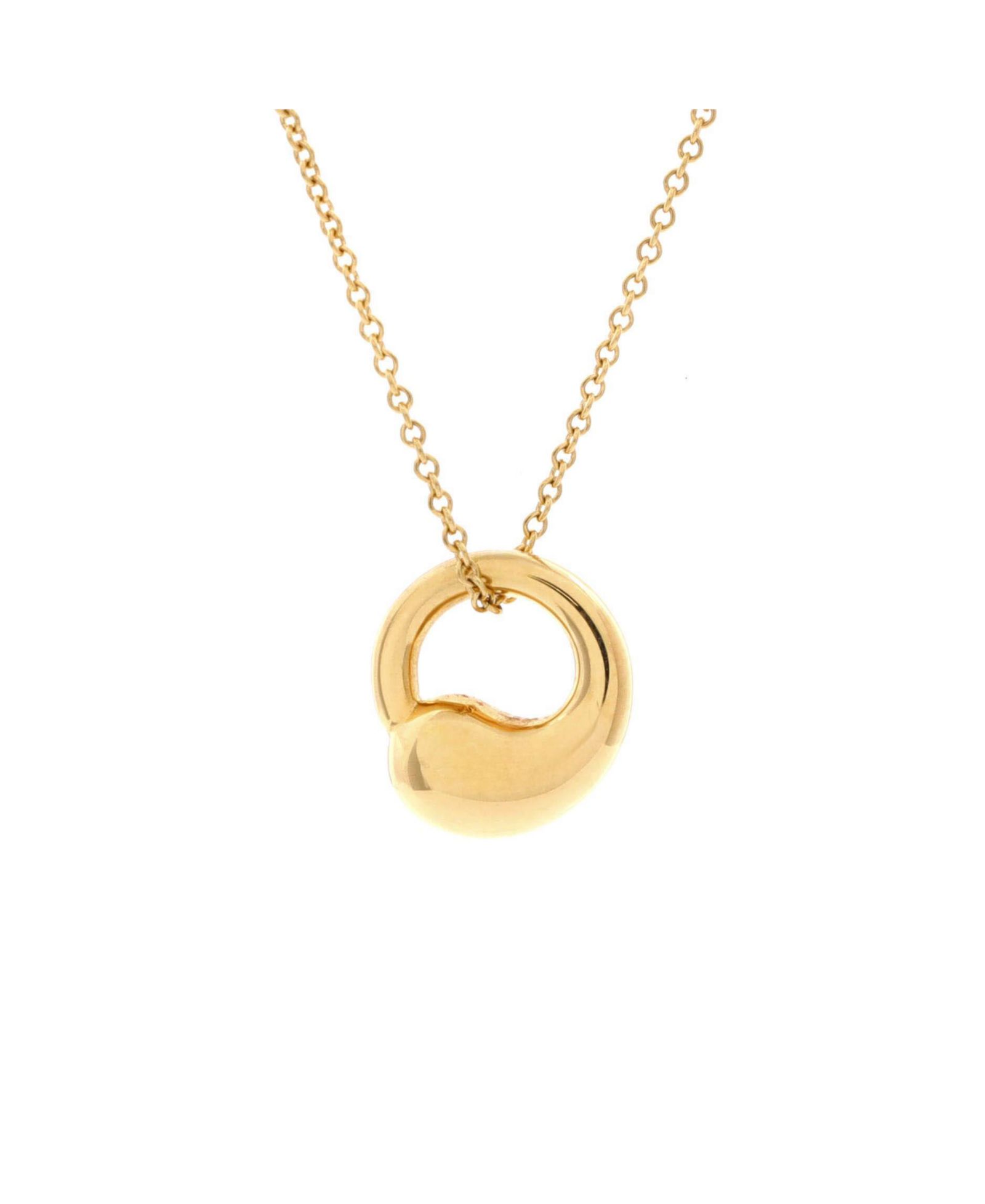 Подвеска-ожерелье Tiffany & Co Elsa Peretti Eternal Circle Pre-Owned
