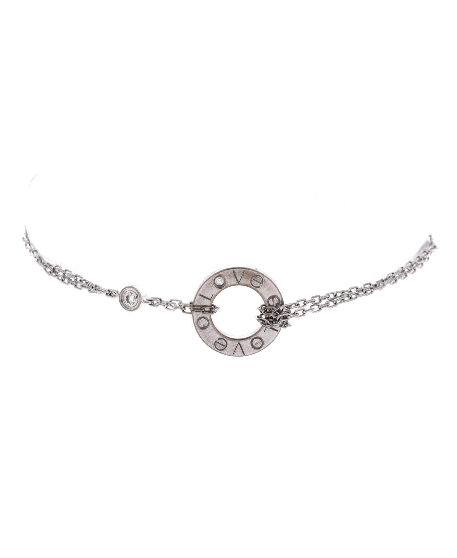 Браслет Cartier Love 2 Diamonds Pre-Owned