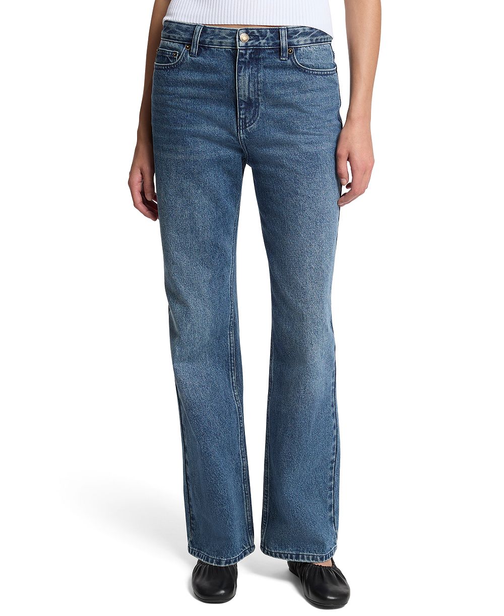 Michael Kors Women's Alice High-Waisted Straight-Leg Jeans, Macy's Exclusive