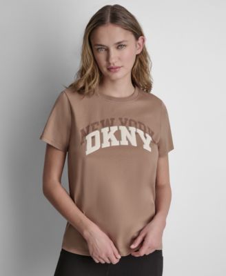 DKNY Sport Women's Varsity Logo Crewneck T-Shirt