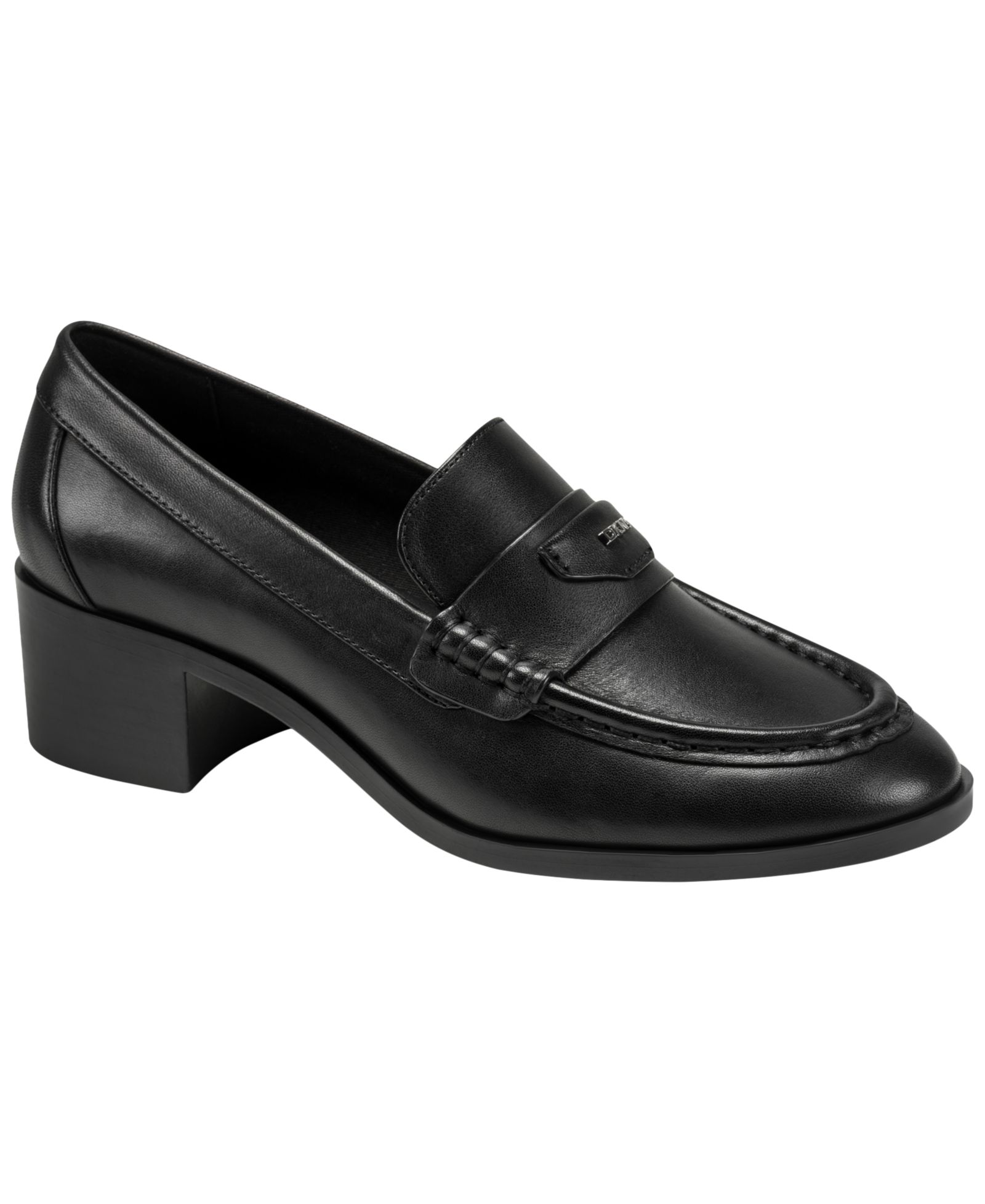 Женские слипоны-лоферы на каблуке DKNY Londy