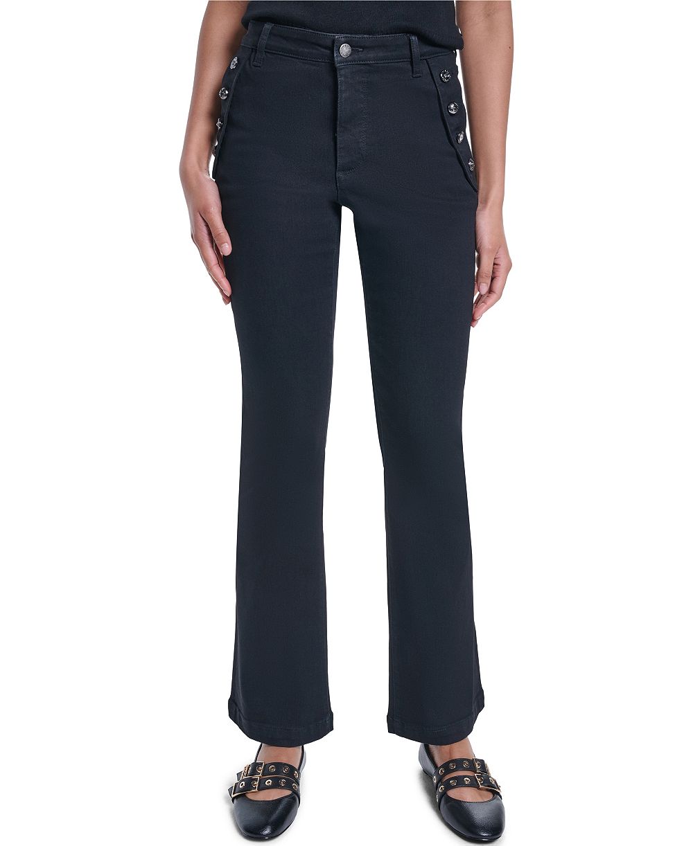 Женский джинсы Karl Lagerfeld Paris Sailor Denim Flare High-Waisted