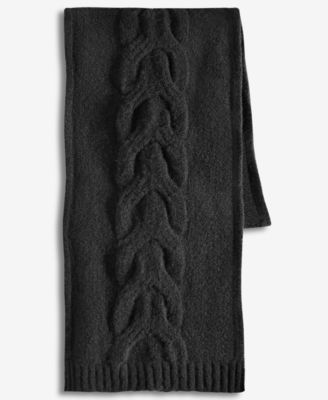 Style & Co Women's Cable Bouclé Knit Muffler Scarf, Macy's Exclusive