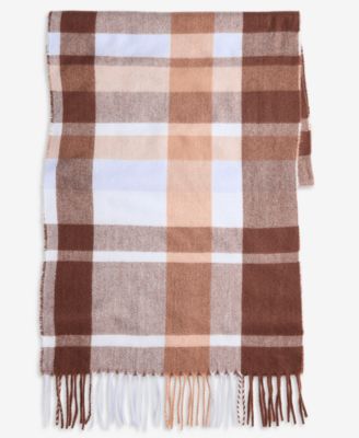Style & Co Women's Overscale Plaid Blanket Wrap Scarf, Macy's Exclusive
