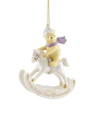Елочное украшение Lenox Winnie the Pooh Baby's 1st Christmas