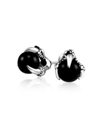 Серьги-гвоздики Bling Jewelry Gothic Punk Biker Dragon Claw из нержавеющей стали