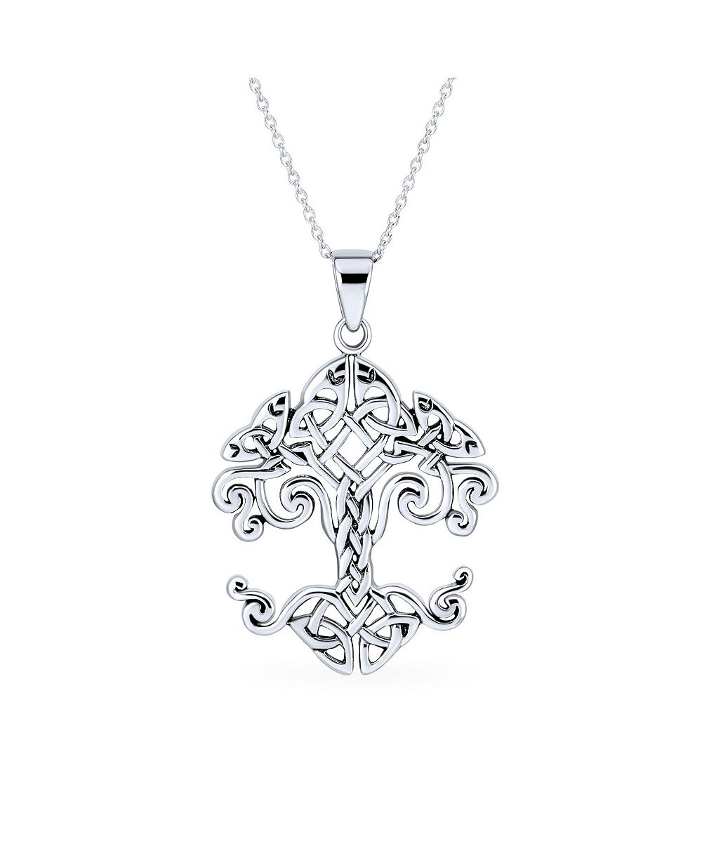 Bling Jewelry кулон Tree of Life Medallion Oxidized.925 Sterling Silver