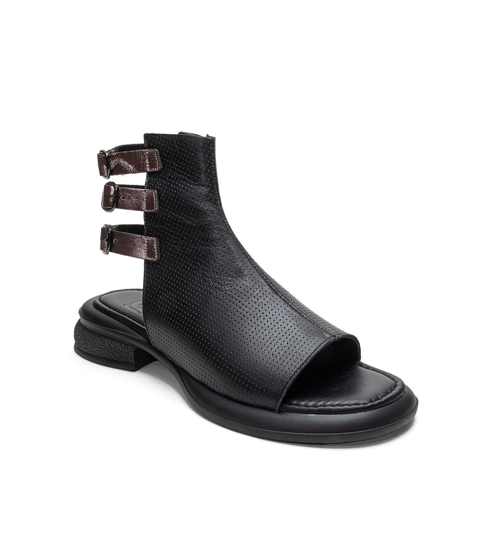 Женские сандалии Forever & Always Shoes Carina Leather Side Zip