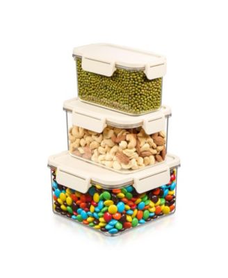 Набор контейнеров для хранения продуктов Sorbus 3-Piece Assorted Snap Lids Airtight