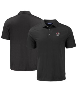 Мужское поло Cutter & Buck Black Georgia Bulldogs Coastline Epic Comfort Eco