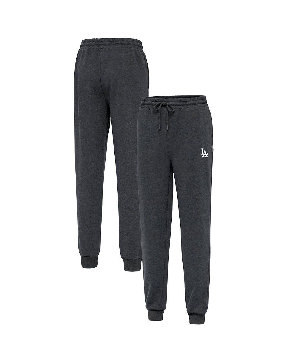 Antigua Men's Heather Charcoal Los Angeles Dodgers Idol Jogger Pants