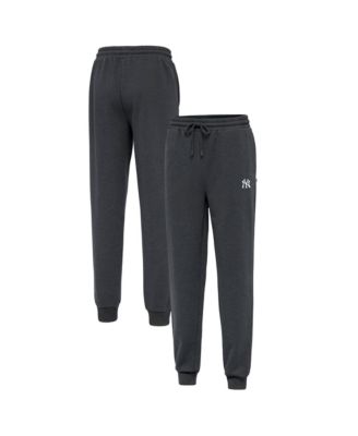 Antigua Men's Heather Charcoal New York Yankees Idol Jogger Pants