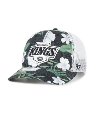 '47 Brand Men's Black/White Los Angeles Kings Beach Side Adjustable Trucker Hat