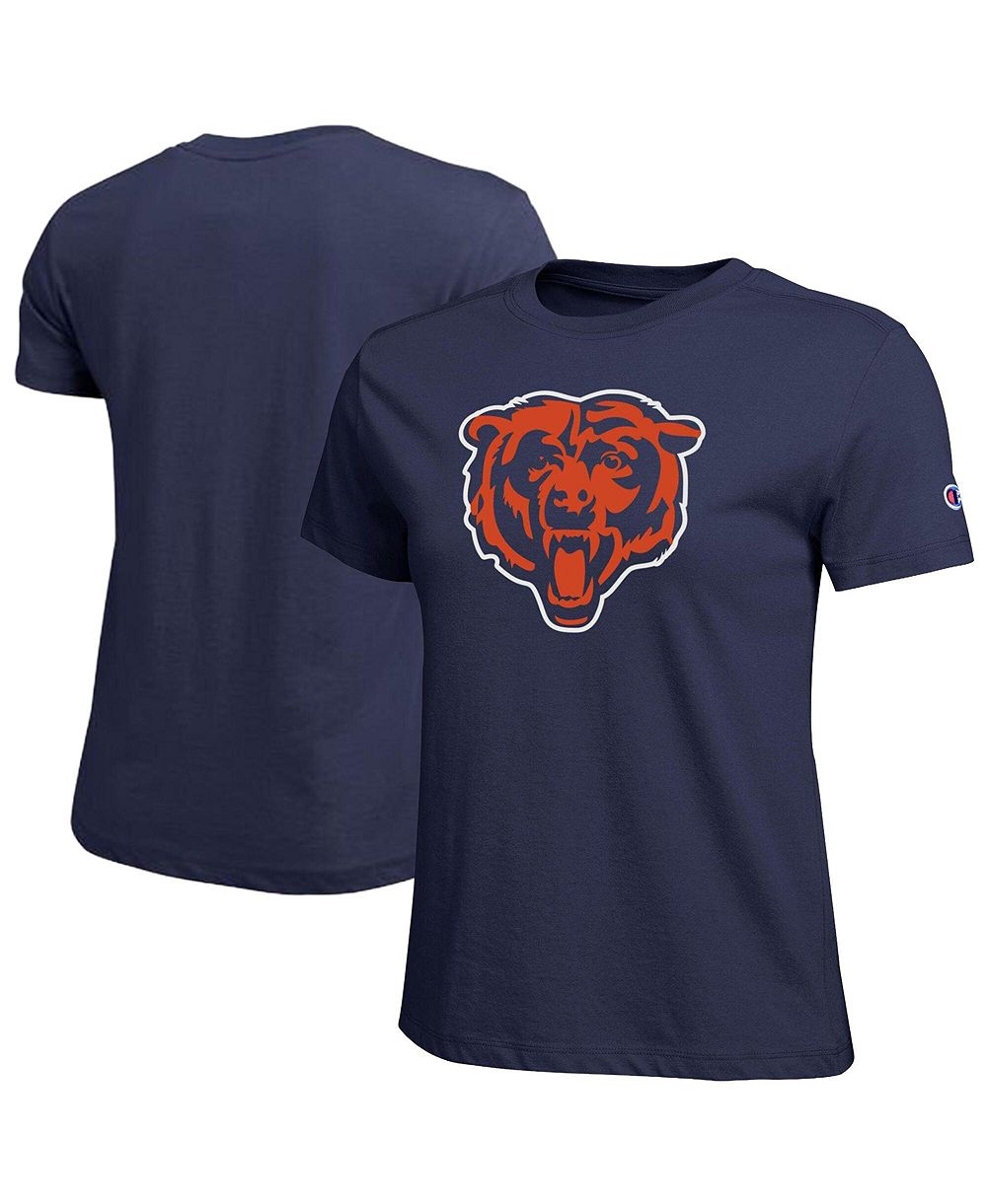 Champion Женская футболка с логотипом Chicago Bears Navy