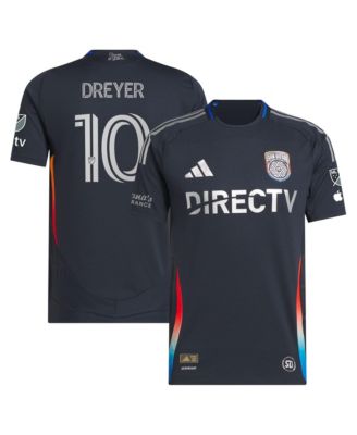 Adidas Men's Anders Dreyer Navy San Diego FC 2025 State of Flow On-Field Authentic Jersey