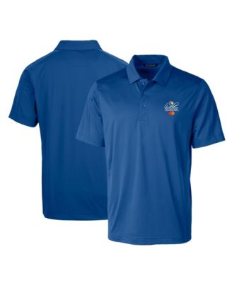 Мужская синяя рубашка-поло Cutter & Buck Arnold Palmer Invitational Prospect Textured Stretch