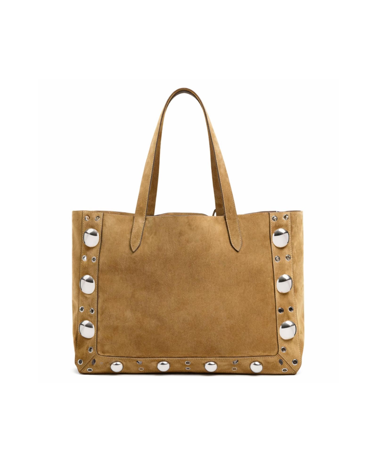 ELLE Collection Suede Grommet Tote Bag