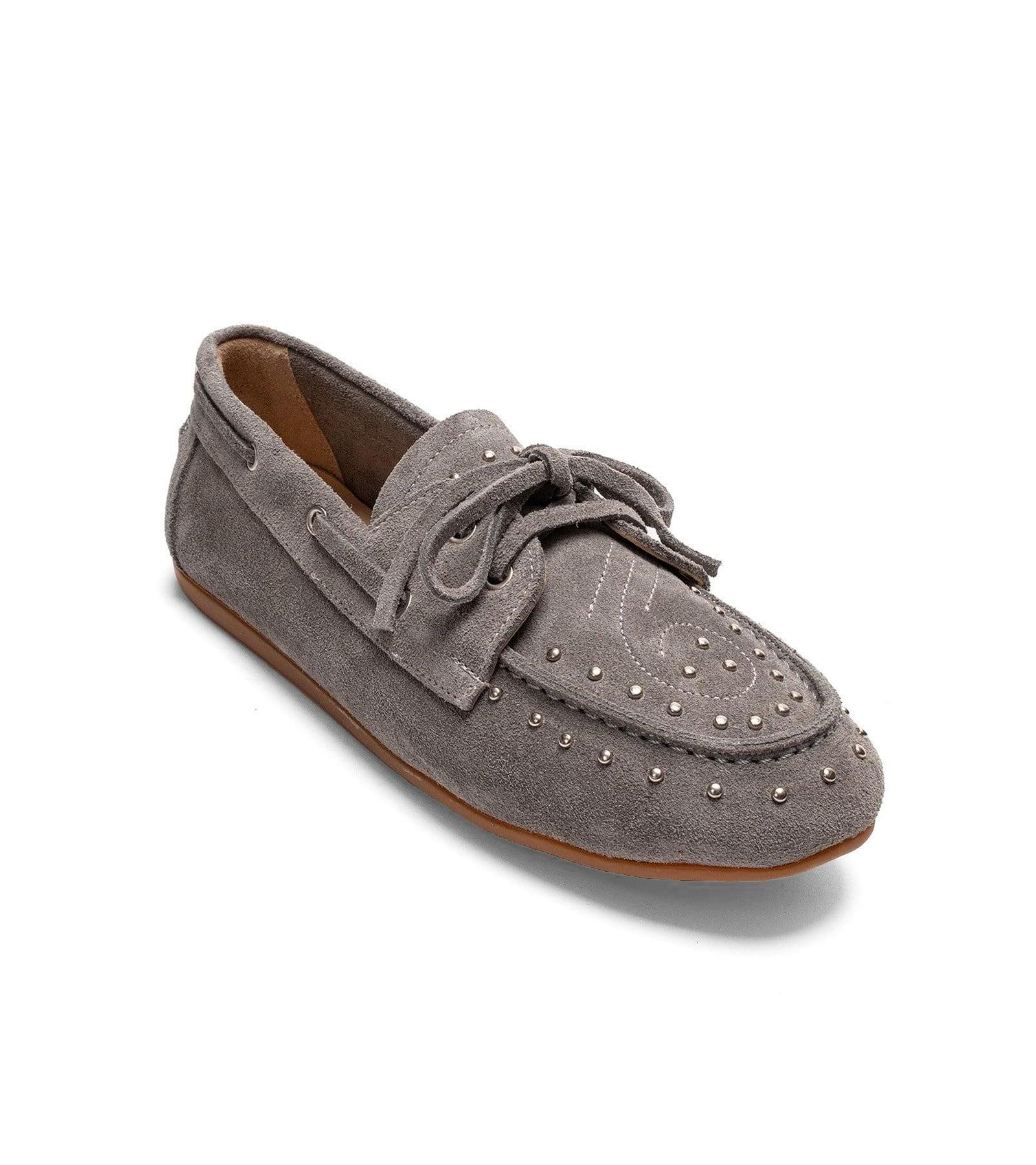 Forever & Always Shoes Women's Cuesta Leather Lace Up Loafer
