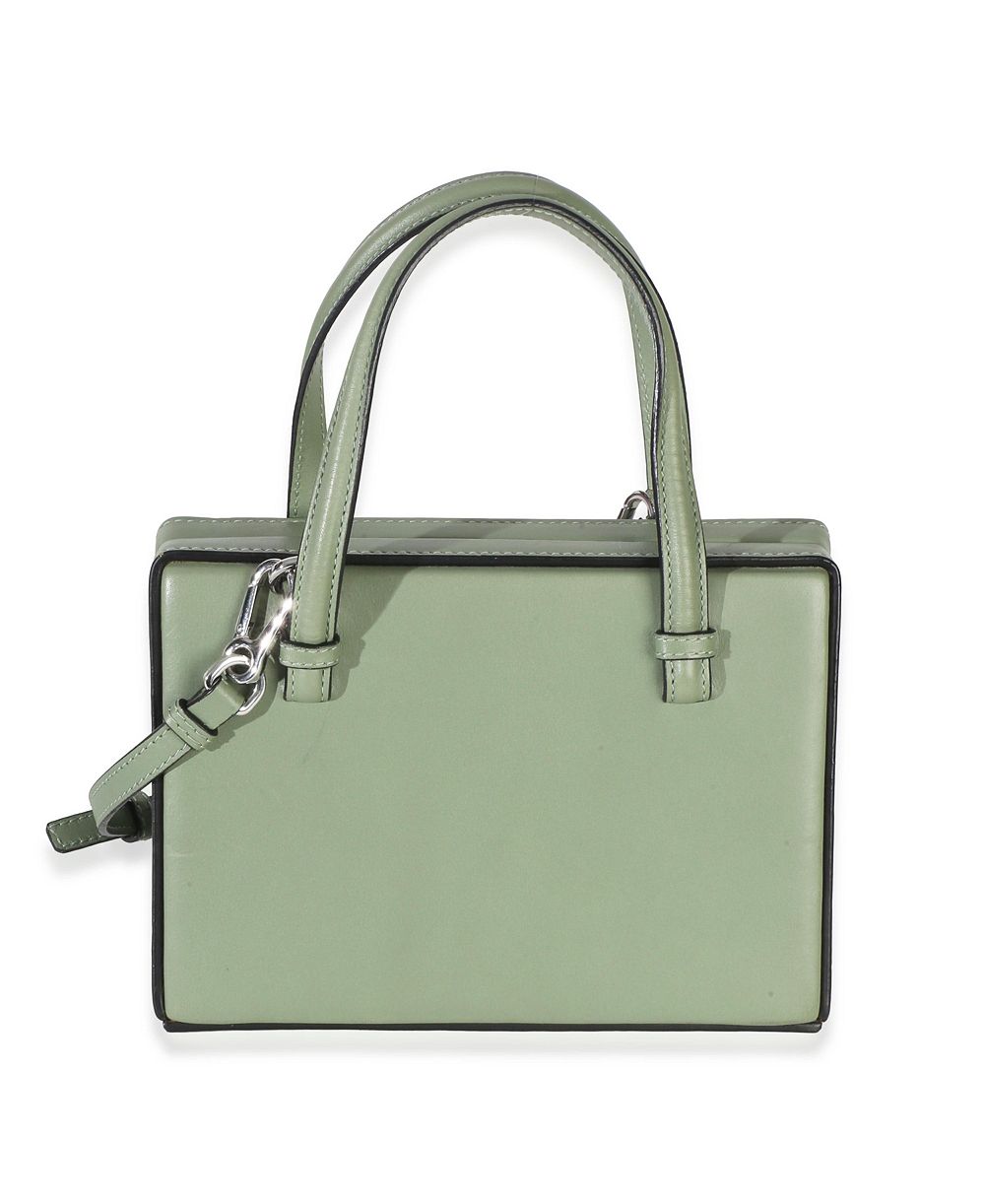 Loewe сумка через плечо Postal из телячьей кожи, зеленая, б/у