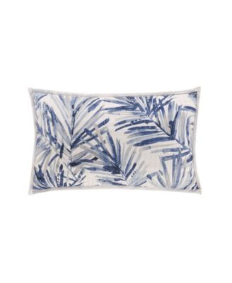 Salt Life Palm Beach Quilted Boudoir Decorative Pillow, 12" x 20"