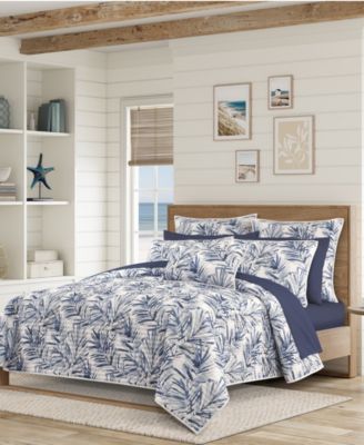 Комплект из 3 стеганых покрывал Salt Life Palm Beach Floral, Full/Queen