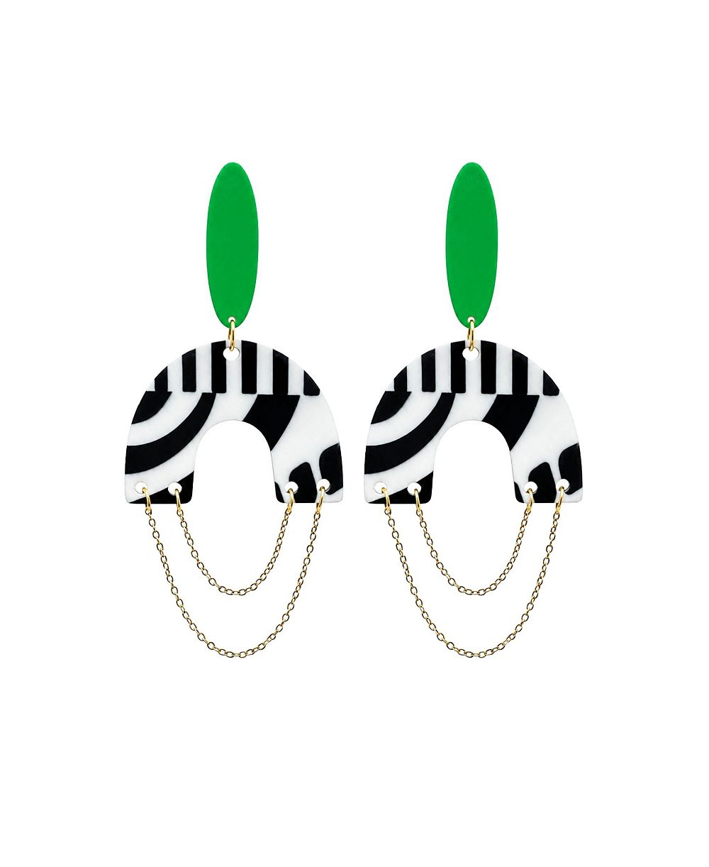 Серьги Swanky Designs Destinee Statement