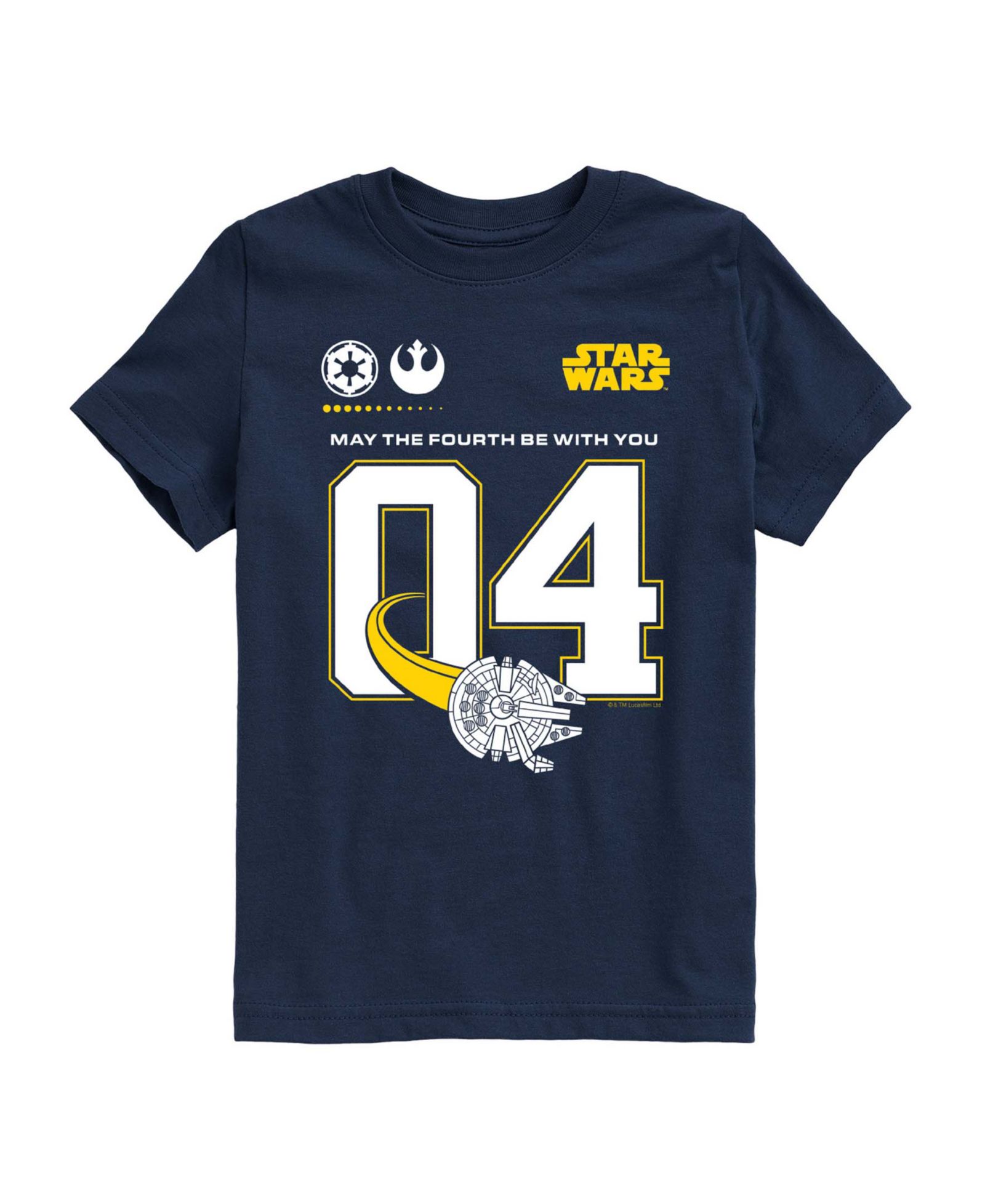 Детская футболка Star Wars с принтом May Fourth be With You