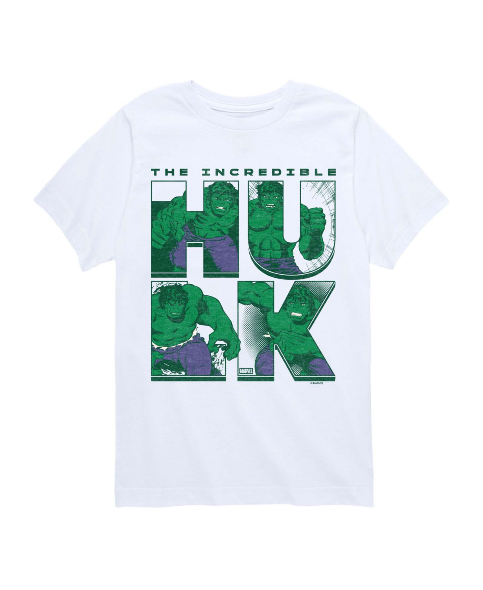 Детская футболка Marvel The Incredible Hulk с коротким рукавом