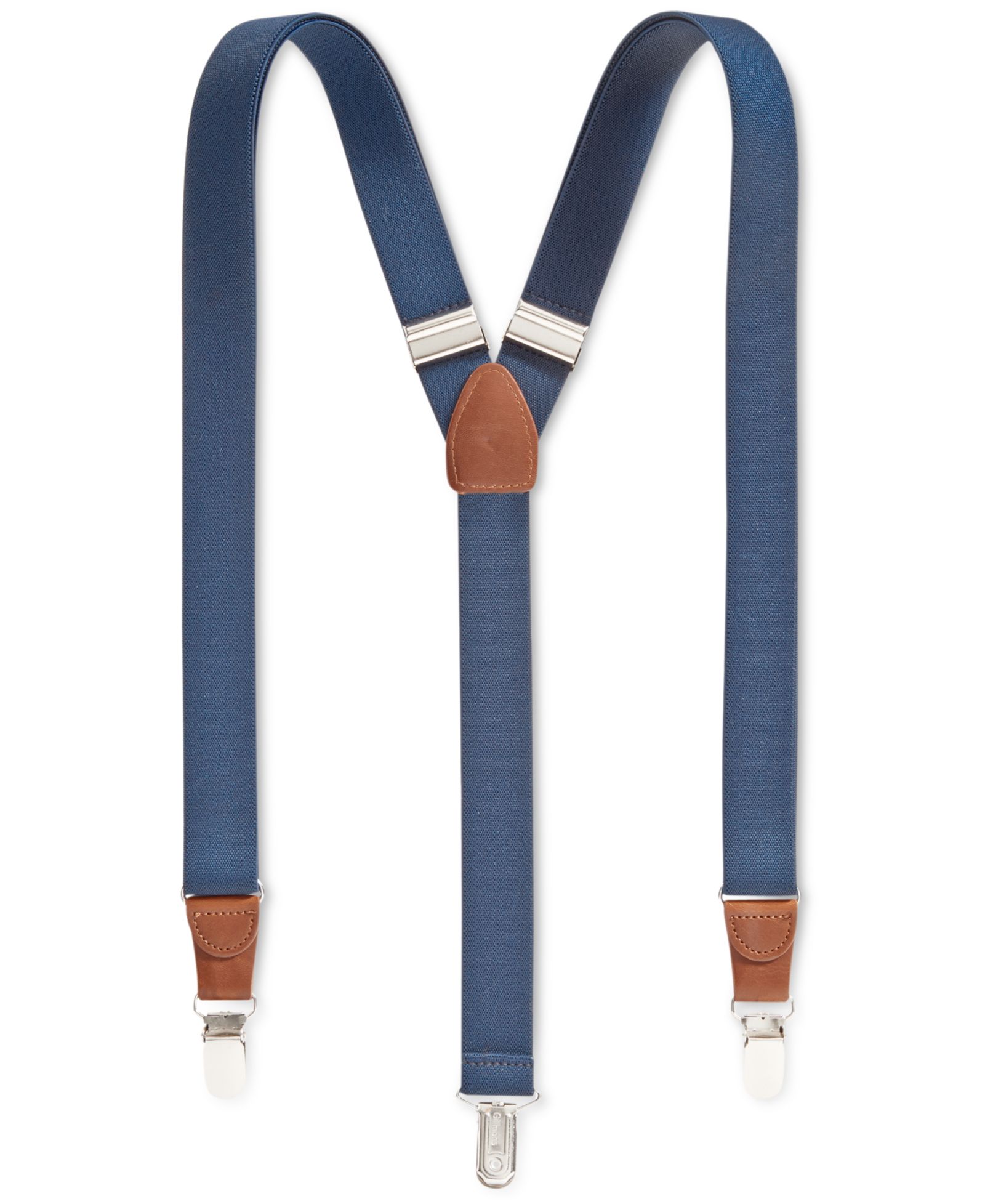 25MM Club Room Men's Solid Suspenders, Created for Macy's"