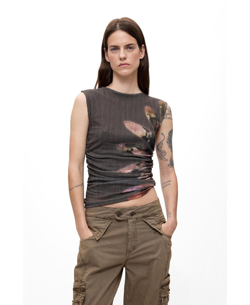 Женский трикотажный топ Desigual Sleeveless Knit