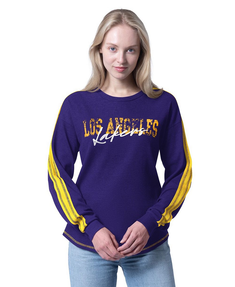 G-III 4Her by Carl Banks Женская футболка с длинным рукавом Los Angeles Lakers