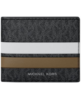 Michael Kors мужской бифолд-кошелек из искусственной кожи с логотипом Signature Slim