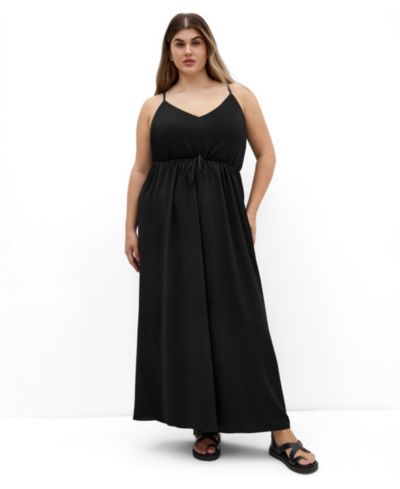 Женское платье макси Plus Size Divine Overlay от CITY CHIC