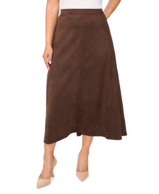 Vince Camuto Plus Size Center Seam A-Line Skirt