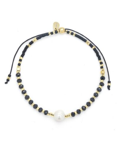Kamaria Pearl Gemstone Adjustable Bracelet