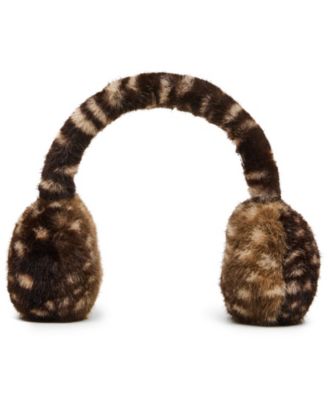 Steve Madden Women's Animal Fur Earmuffs