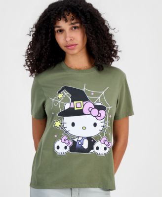 Детская футболка Sanrio Hello Kitty Witch с круглым вырезом