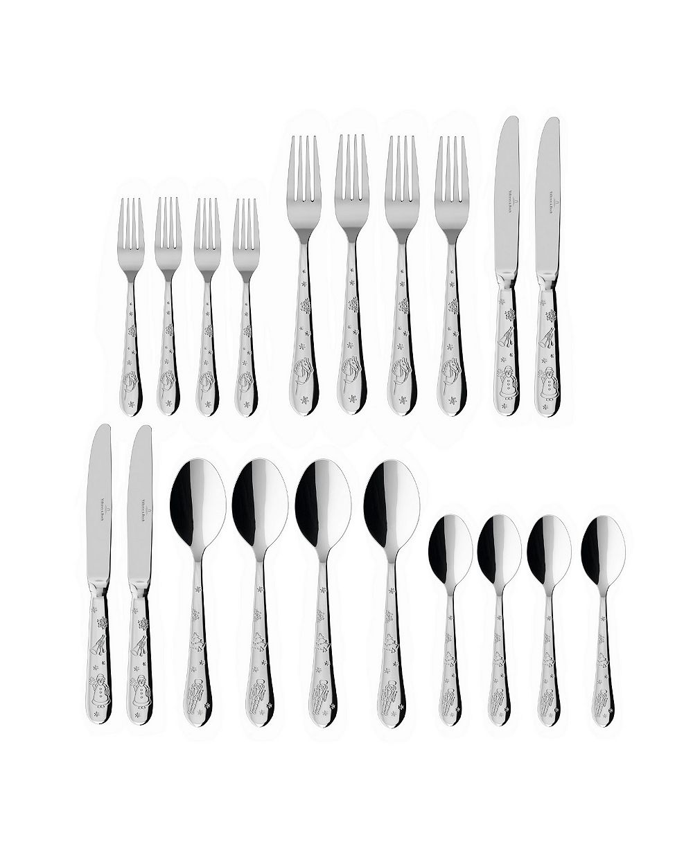 Villeroy & Boch Toy's Delight 20-Piece Flatware Set, Service For 4