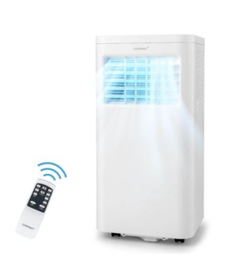 Costway 6000 BTU (10000 BTU ASHRAE) Portable Air Conditioner 3-in-1 AC Unit With Cool Dehum Fan Sleep Mode