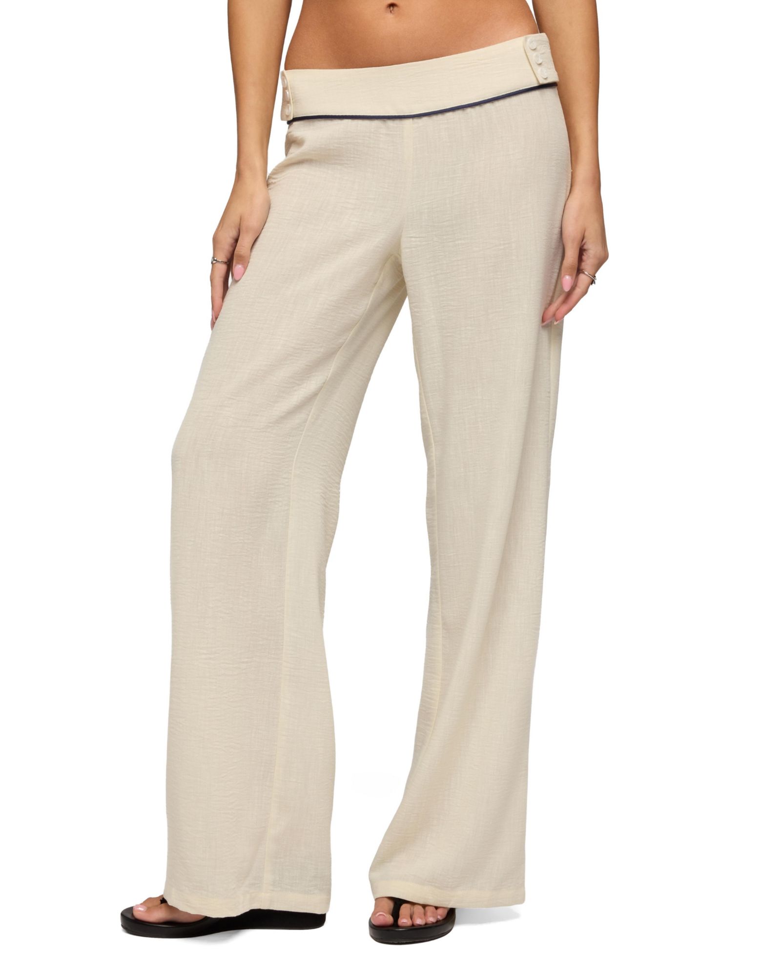 Брюки Edikted Dorine Contrast Woven для женщин