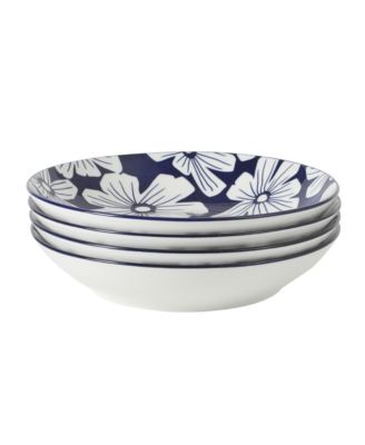 Gibson Home набор из 4 мисок для пасты Heritage Sky, 8 дюймов