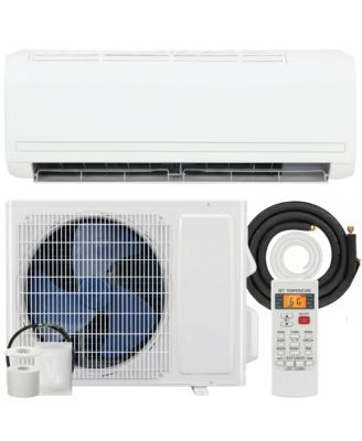 HOMCOM Мини-сплит кондиционер 12000 BTU, 22 SEER2 115V без воздуховода
