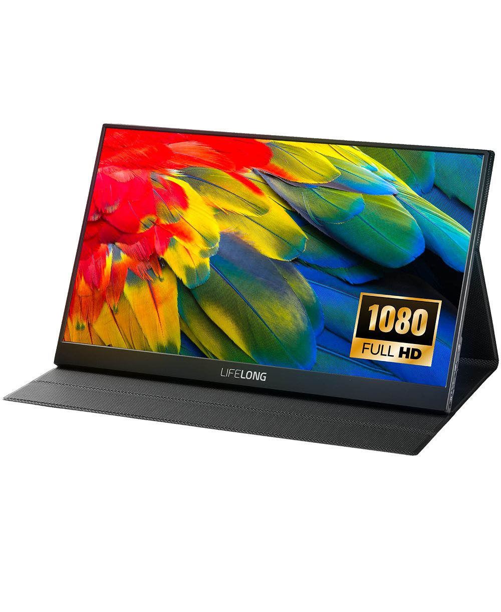 LIFELONG G70 15.6" Full HD 1080P IPS Portable Ultra Slim Computer Monitor