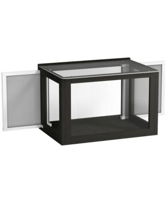 PawHut Window Catio Outdoor Cat Enclosure Adjustable 25"-41"