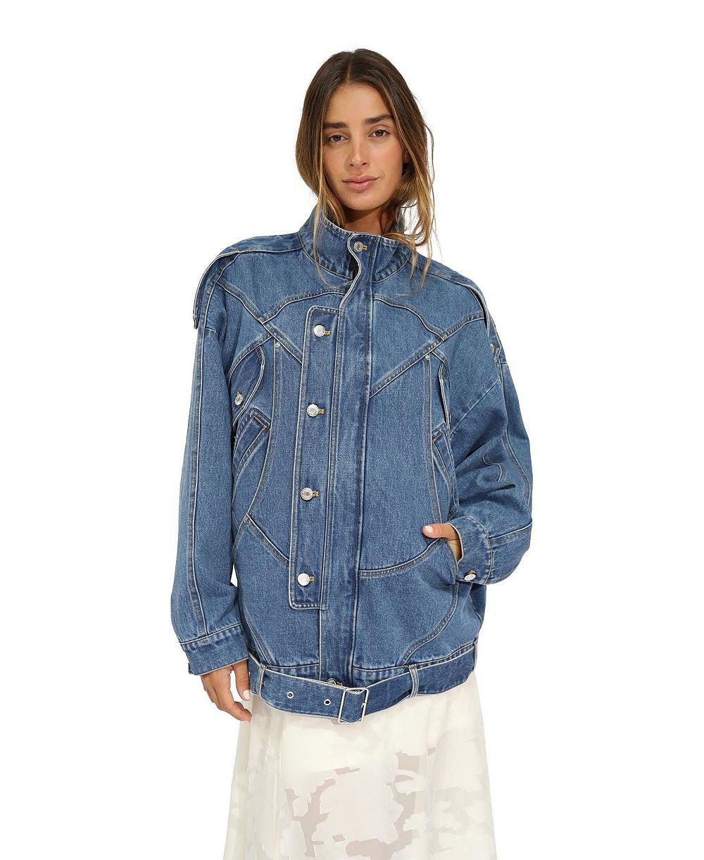 Женская джинсовая куртка Belle & Bloom Downtown Denim Oversized