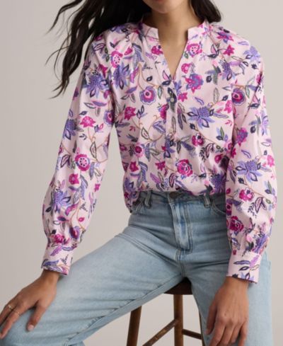 Женская рубашка UNTUCKit Stretch Cotton Paisley Elaine