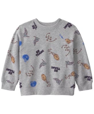 Carter's Toddler Boys' 2T-5T Game Day Round Neck Sweatshirt