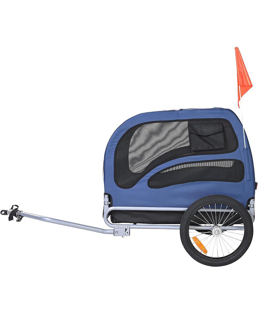 Прицеп для собаки RUIE Foldable Dog Bike Trailer 100 lb Capacity 31.9 in Cabin Pet Bicycle Carrier