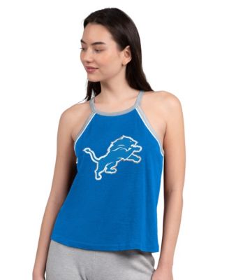 Женский топ G-III 4Her by Carl Banks Detroit Lions Redemption Win Slub Tank Top, цвет Royal